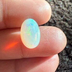 Ethiopian Opal Gemstone Cabonchon